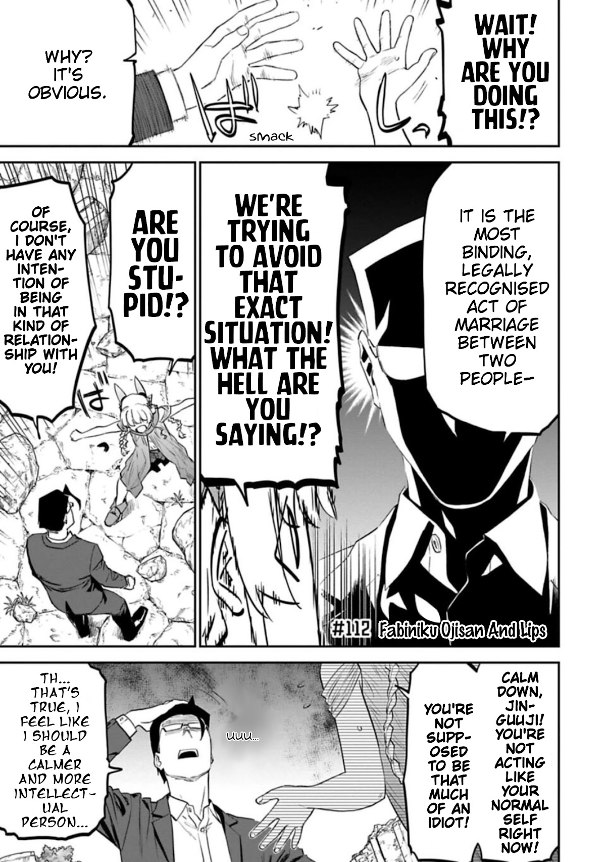 Fantasy Bishoujo Juniku Ojisan to Chapter 112 page 1 - Chapter 112: Fabiniku Ojisan And Lips