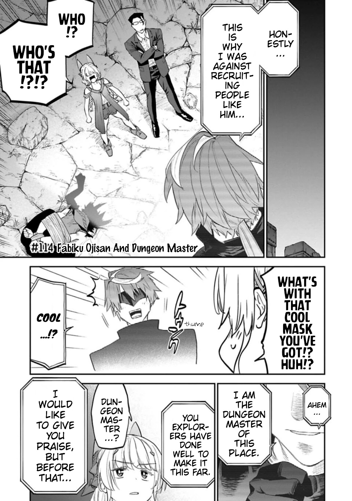 Fantasy Bishoujo Juniku Ojisan to Chapter 114 page 1 - Chapter 114: Fabiniku Ojisan And Dungeon Master