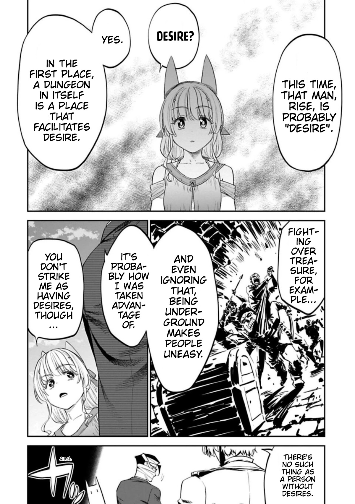 Fantasy Bishoujo Juniku Ojisan to Chapter 114 page 8 - Chapter 114: Fabiniku Ojisan And Dungeon Master