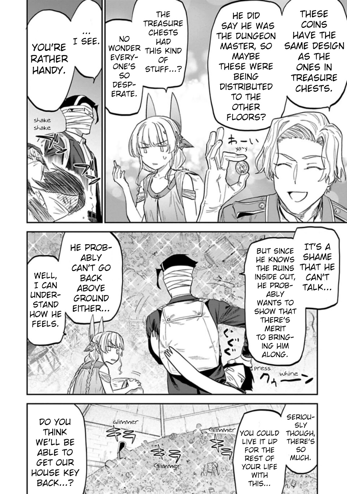 Fantasy Bishoujo Juniku Ojisan to Chapter 115 page 2 - Chapter 115: Fabiniku Ojisan And Treasure Room
