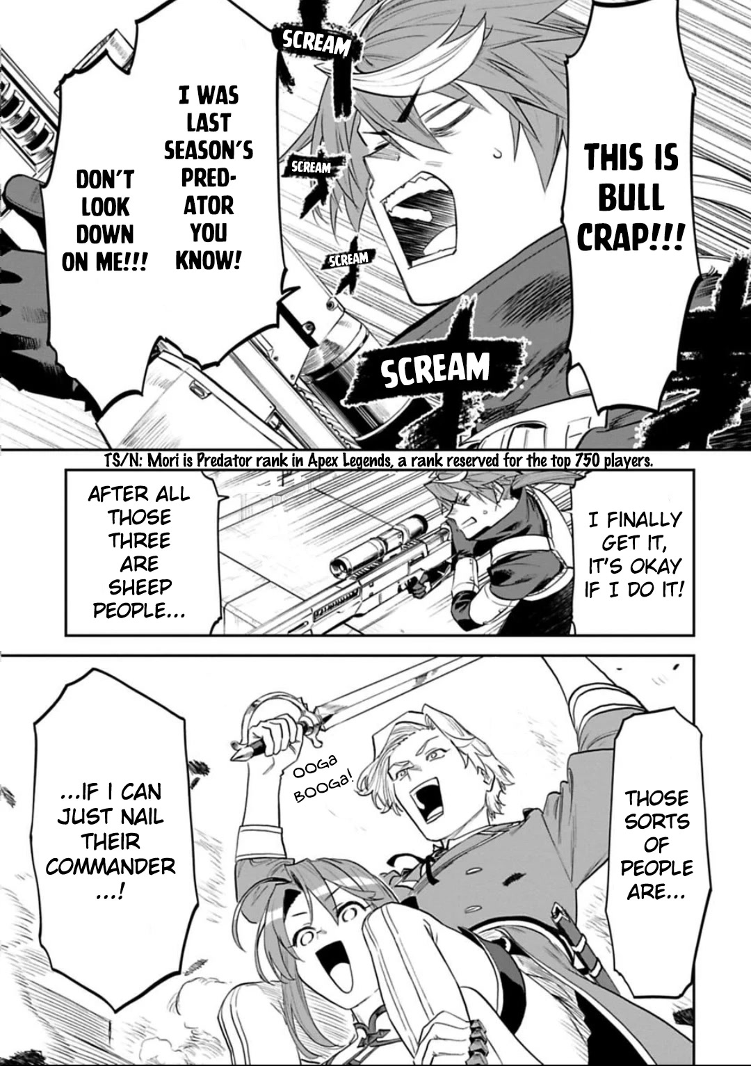 Fantasy Bishoujo Juniku Ojisan to Chapter 122 page 5 - Chapter 122: Fabiniku Ojisan And Predator