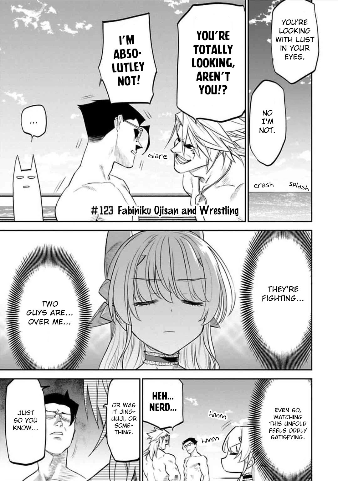 Fantasy Bishoujo Juniku Ojisan to Chapter 123 page 1 - Chapter 123: Fabiniku Ojisan And Wrestling