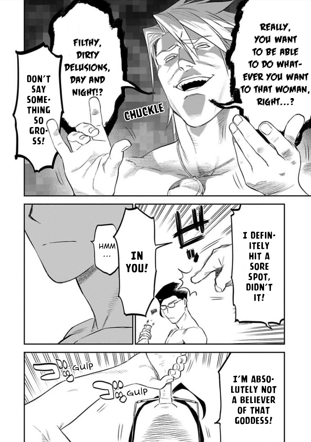 Fantasy Bishoujo Juniku Ojisan to Chapter 123 page 12 - Chapter 123: Fabiniku Ojisan And Wrestling