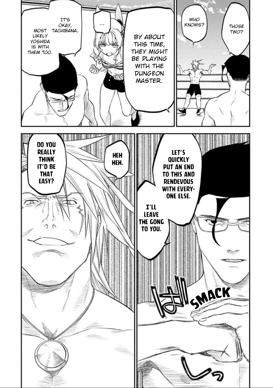 Fantasy Bishoujo Juniku Ojisan to Chapter 123 page 4 - Chapter 123: Fabiniku Ojisan And Wrestling