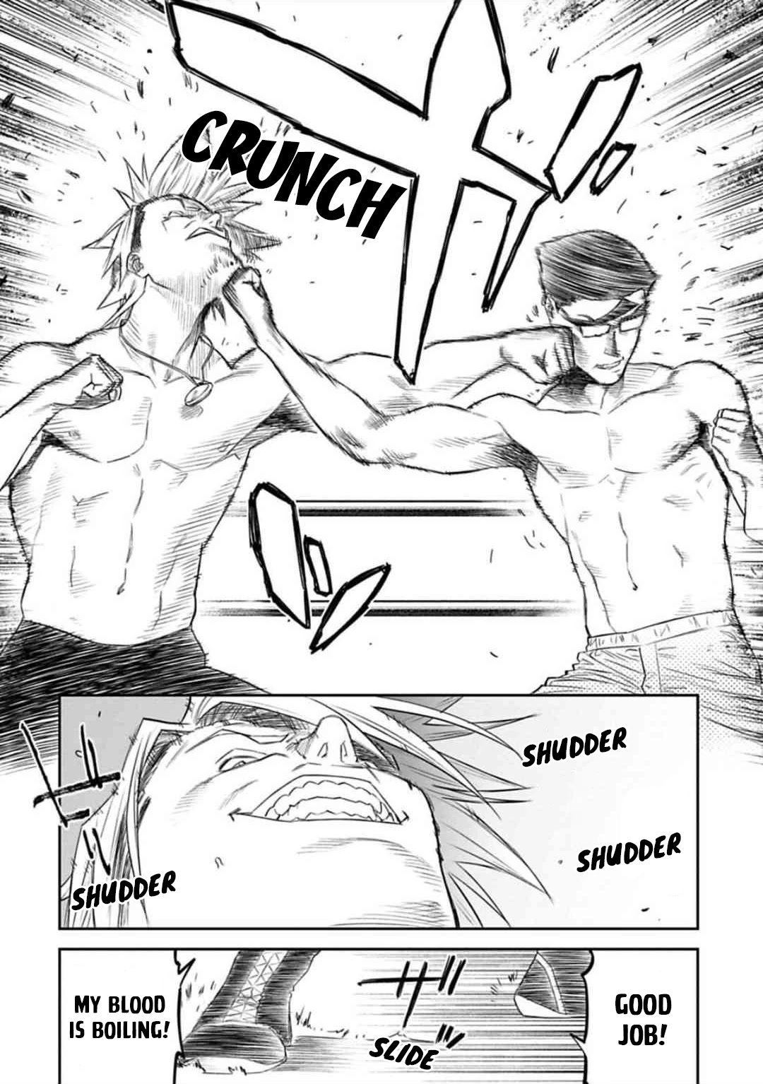 Fantasy Bishoujo Juniku Ojisan to Chapter 123 page 6 - Chapter 123: Fabiniku Ojisan And Wrestling