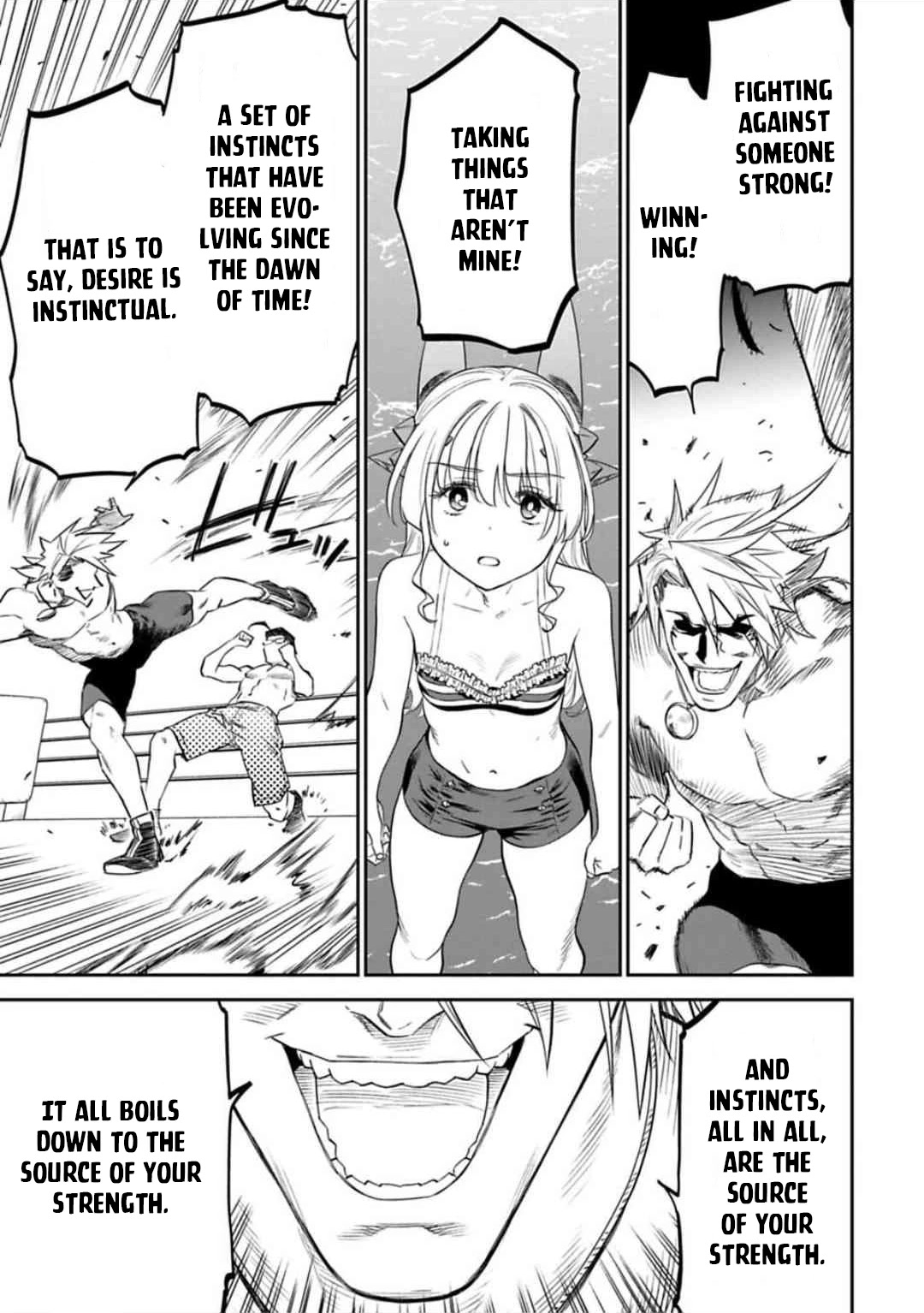 Fantasy Bishoujo Juniku Ojisan to Chapter 123 page 7 - Chapter 123: Fabiniku Ojisan And Wrestling