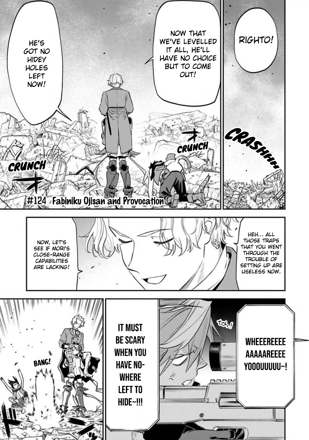 Fantasy Bishoujo Juniku Ojisan to Chapter 124 page 1 - Chapter 124: Fabiniku Ojisan And Provocation