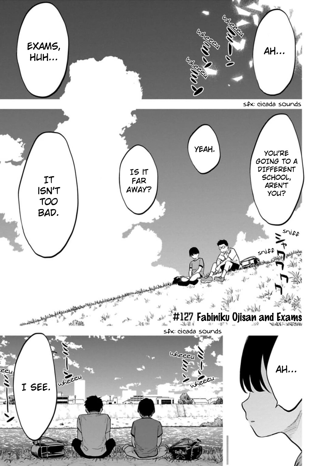Fantasy Bishoujo Juniku Ojisan to Chapter 127 page 1 - Chapter 127: Fabiniku Ojisan And Exams