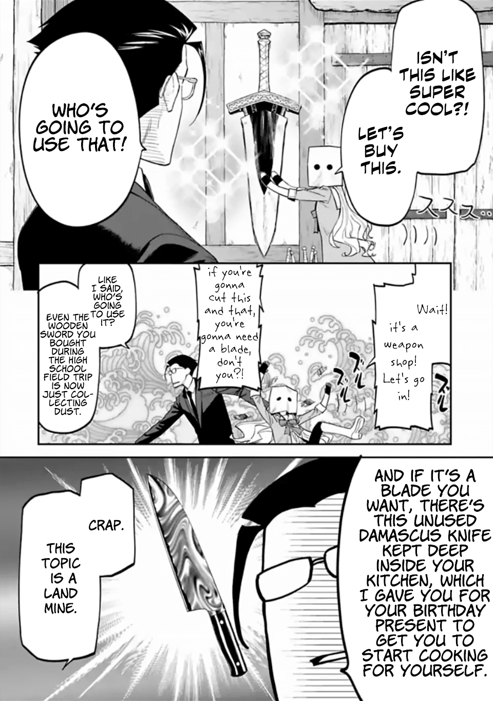 Fantasy Bishoujo Juniku Ojisan to Chapter 13 page 6 - Chapter 13