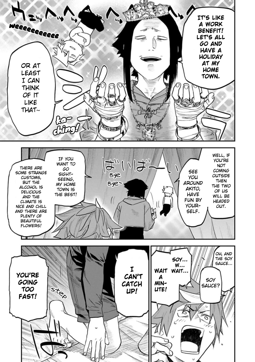 Fantasy Bishoujo Juniku Ojisan to Chapter 142 page 9 - Chapter 142: Fabiniku Ojisan And Gold Rush