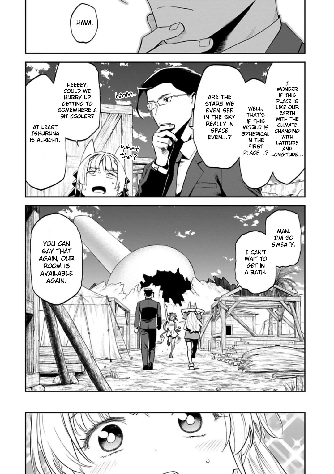 Fantasy Bishoujo Juniku Ojisan to Chapter 143 page 2 - Chapter 143: Fabiniku Ojisan And Bathing