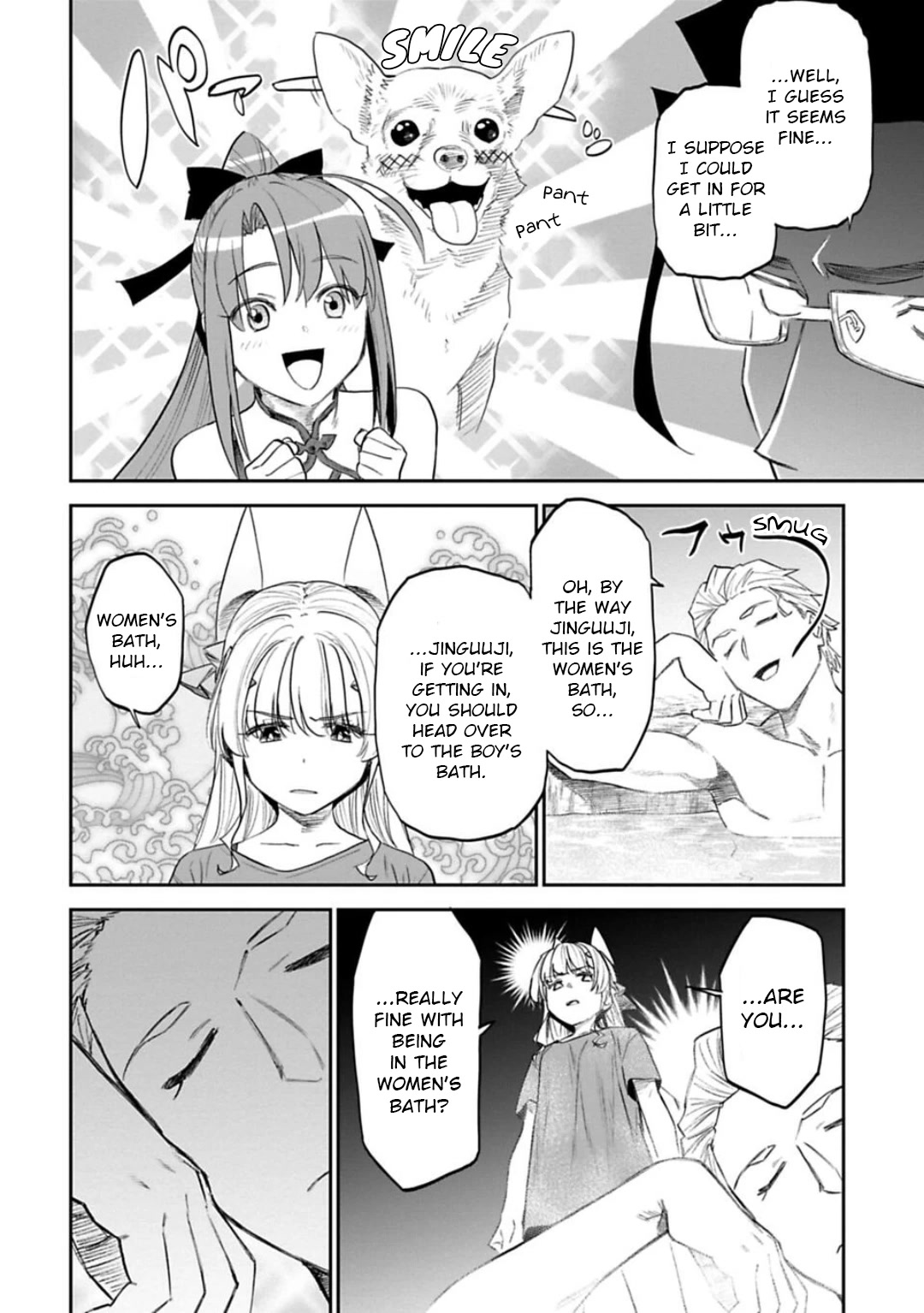 Fantasy Bishoujo Juniku Ojisan to Chapter 143 page 6 - Chapter 143: Fabiniku Ojisan And Bathing