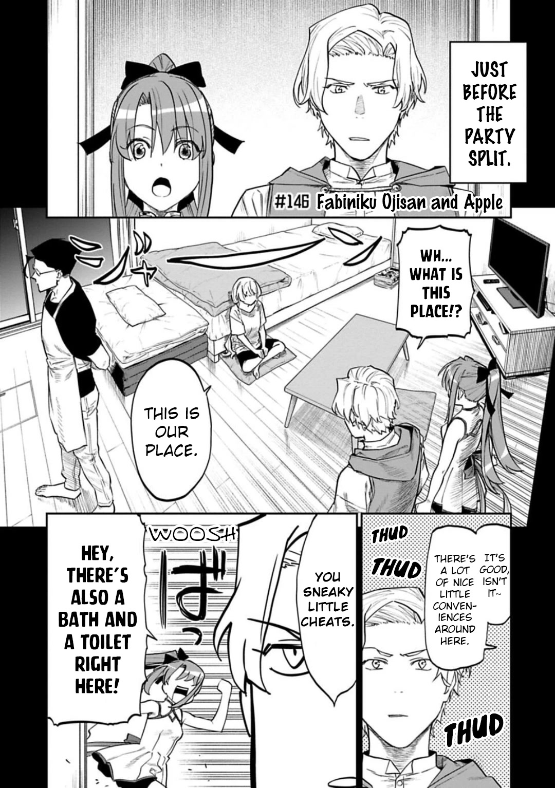 Fantasy Bishoujo Juniku Ojisan to Chapter 146.1 page 1 - Chapter 146.1: Fabiniku Ojisan And Apple