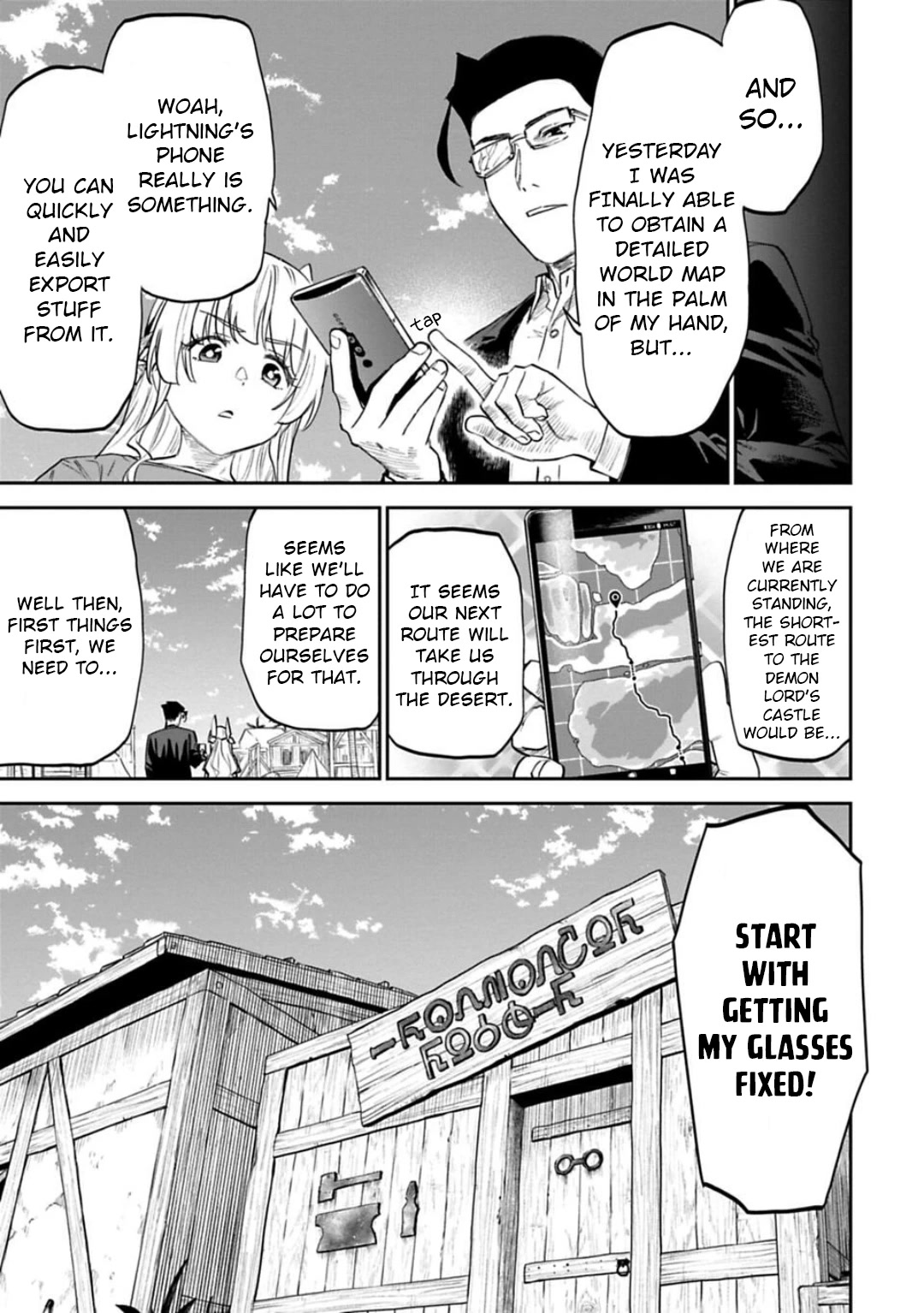 Fantasy Bishoujo Juniku Ojisan to Chapter 146.1 page 5 - Chapter 146.1: Fabiniku Ojisan And Apple
