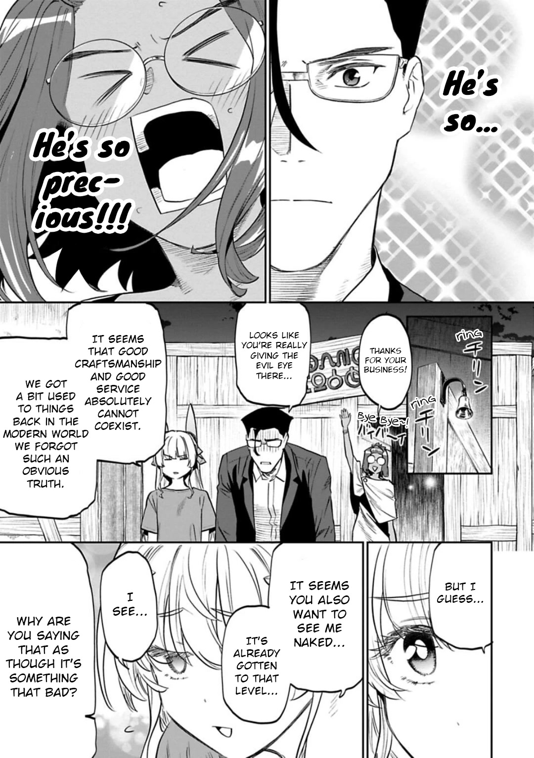 Fantasy Bishoujo Juniku Ojisan to Chapter 146.2 page 6 - Chapter 146.2: Fabiniku Ojisan And Apple (2)