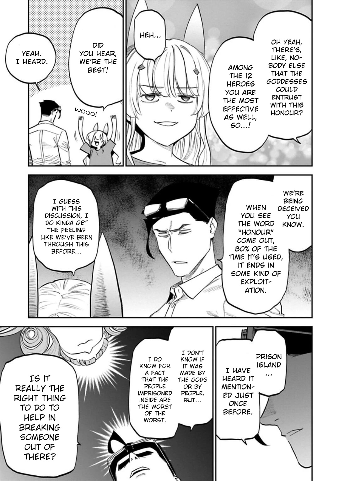 Fantasy Bishoujo Juniku Ojisan to Chapter 147 page 5 - Chapter 147: Fabiniku Ojisan And The Goddess' Reward