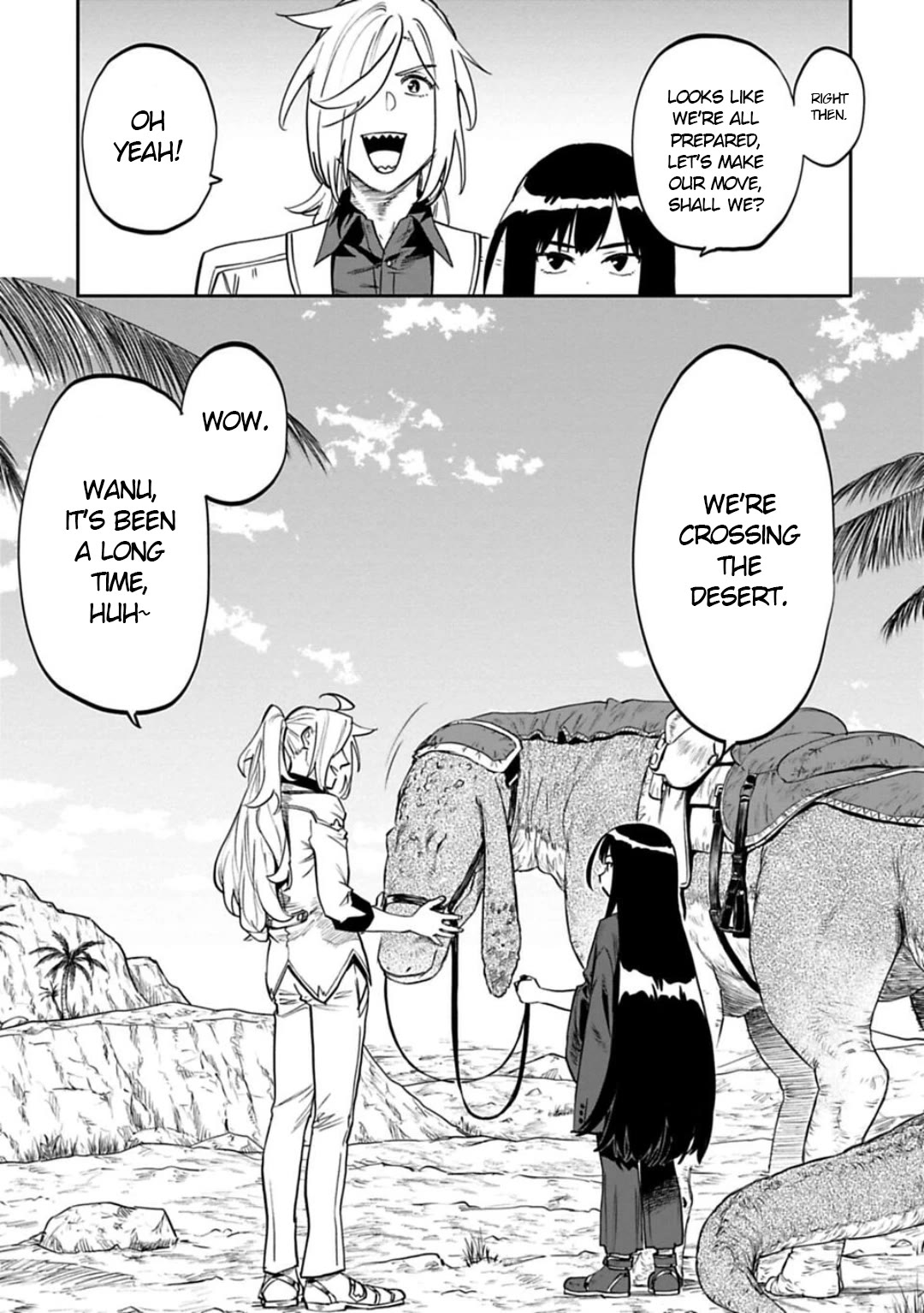 Fantasy Bishoujo Juniku Ojisan to Chapter 150 page 3 - Chapter 150: Fabiniku Ojisan And Crime