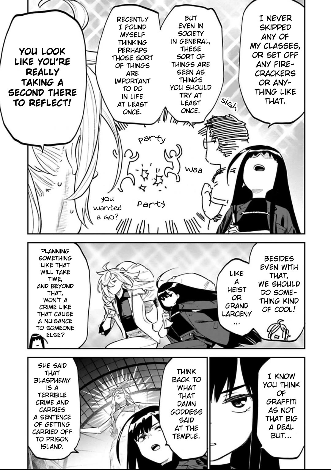 Fantasy Bishoujo Juniku Ojisan to Chapter 151 page 3 - Chapter 151: Fabiniku Ojisan And Eyebrows