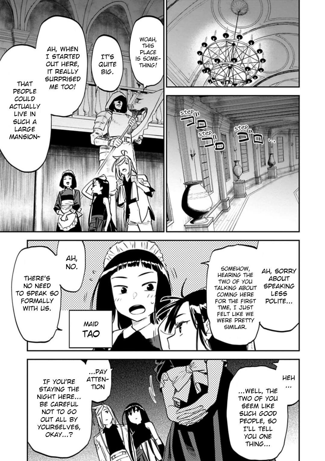 Fantasy Bishoujo Juniku Ojisan to Chapter 155 page 9 - Chapter 155: Fabiniku Ojisan And Mansion