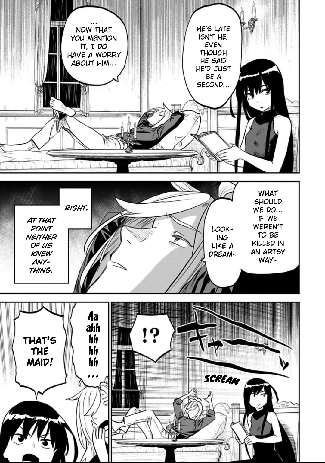 Fantasy Bishoujo Juniku Ojisan to Chapter 156 page 9 - Chapter 156: Fabiniku Ojisan And A Night Of Terror