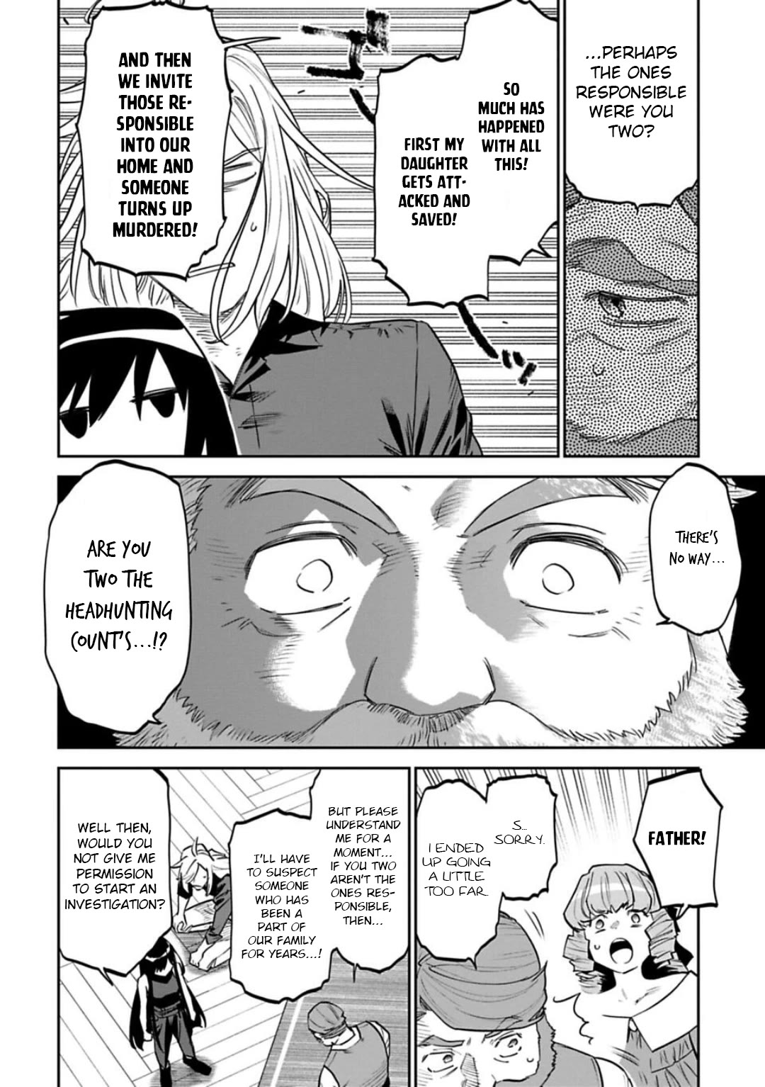 Fantasy Bishoujo Juniku Ojisan to Chapter 157 page 4 - Chapter 157: Fabiniku Ojisan And The Headhunting Count