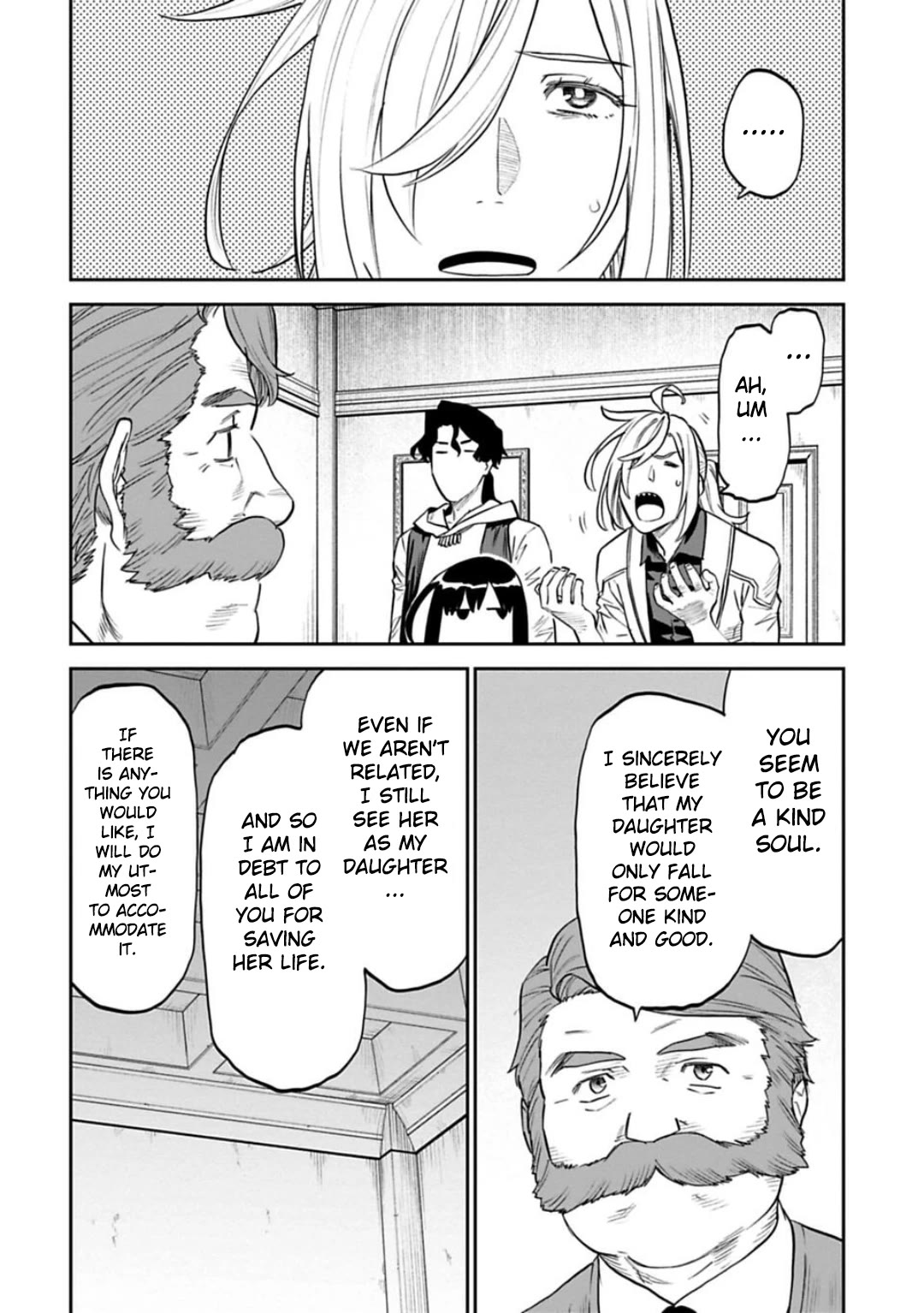 Fantasy Bishoujo Juniku Ojisan to Chapter 159 page 10 - Chapter 159: Fabiniku Ojisan And Truth