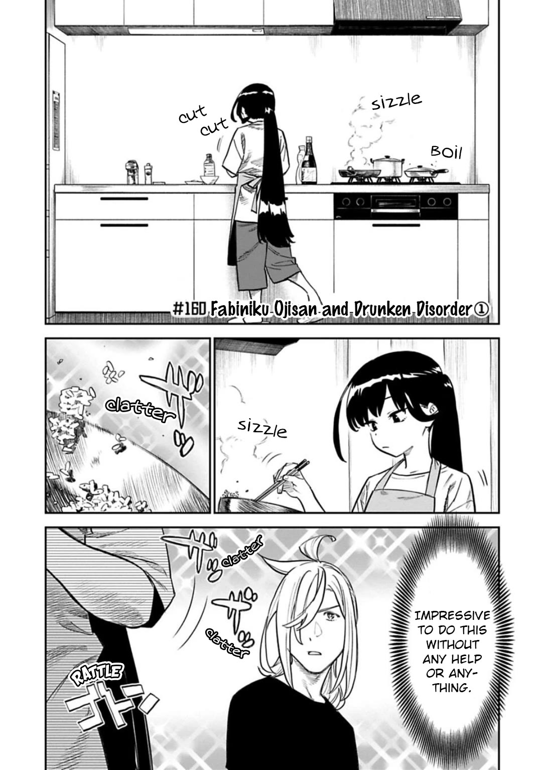 Fantasy Bishoujo Juniku Ojisan to Chapter 160.1 page 1 - Chapter 160.1: Fabiniku Ojisan And Drunken Disorder