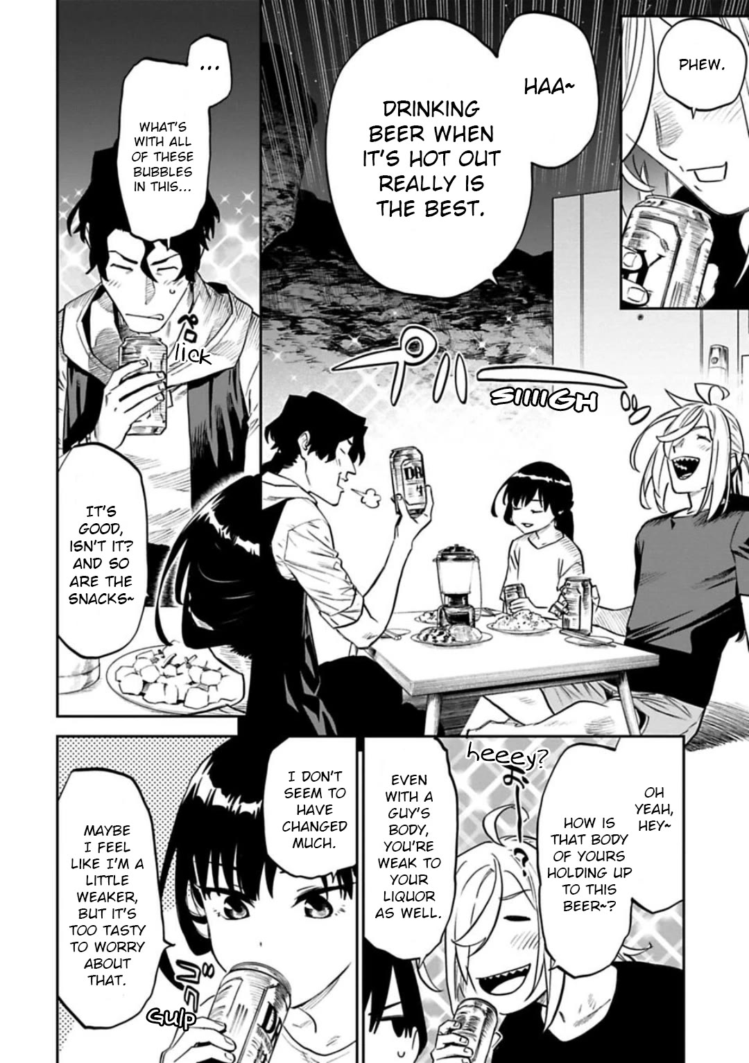 Fantasy Bishoujo Juniku Ojisan to Chapter 160.1 page 4 - Chapter 160.1: Fabiniku Ojisan And Drunken Disorder