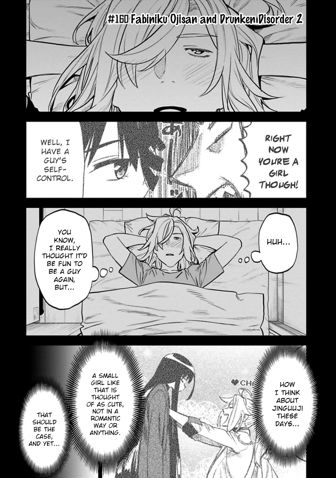 Fantasy Bishoujo Juniku Ojisan to Chapter 160.2 page 1 - Chapter 160.2: Fabiniku Ojisan And Drunken Disorder 2