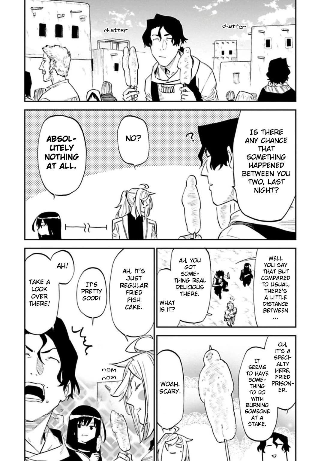Fantasy Bishoujo Juniku Ojisan to Chapter 161 page 4 - Chapter 161: Fabiniku Ojisan And Density