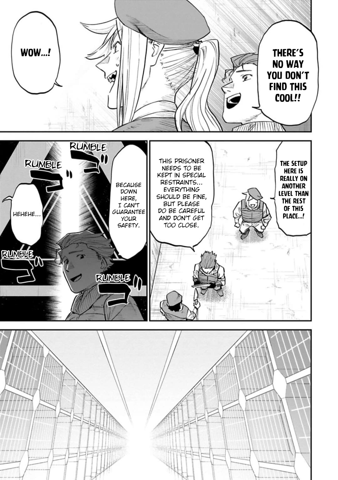 Fantasy Bishoujo Juniku Ojisan to Chapter 162 page 11 - Chapter 162: Fabiniku Ojisan And Prison Island