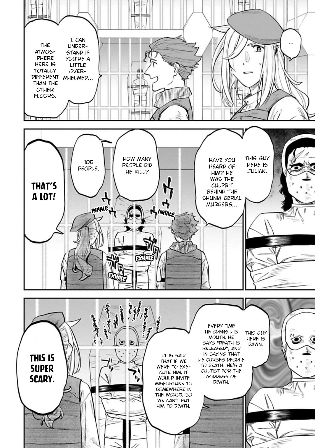 Fantasy Bishoujo Juniku Ojisan to Chapter 162 page 12 - Chapter 162: Fabiniku Ojisan And Prison Island