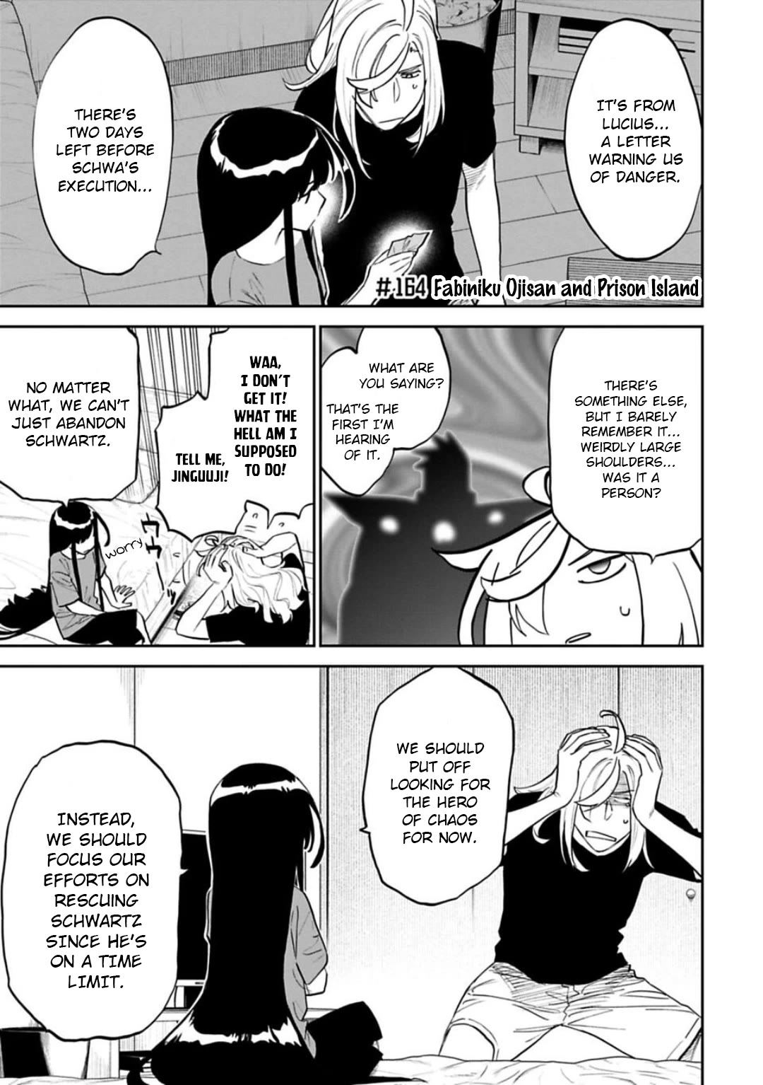Fantasy Bishoujo Juniku Ojisan to Chapter 164 page 1 - Chapter 164: Fabiniku Ojisan And Prison Island