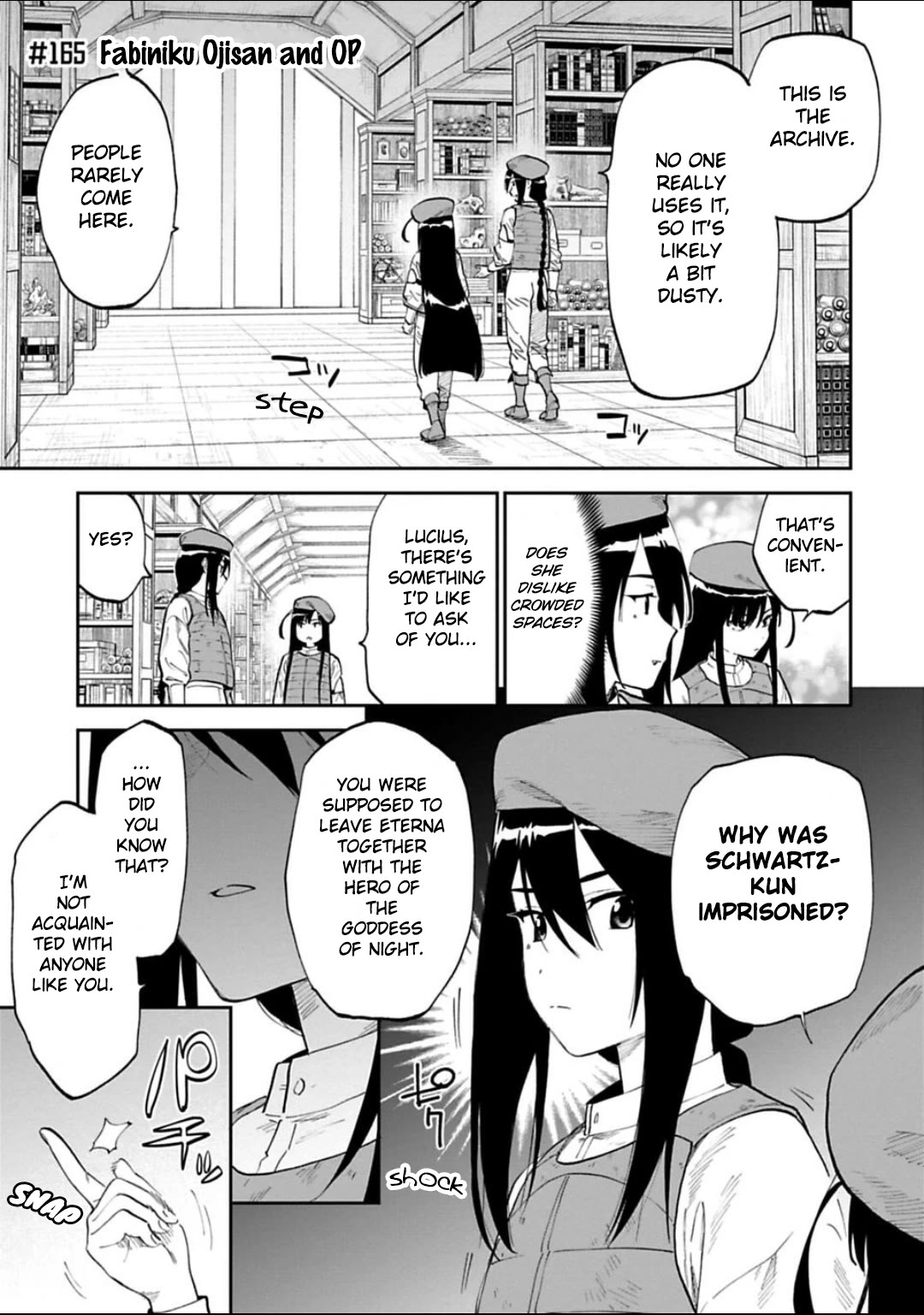 Fantasy Bishoujo Juniku Ojisan to Chapter 165 page 1 - Chapter 165: Fabiniku Ojisan And OP