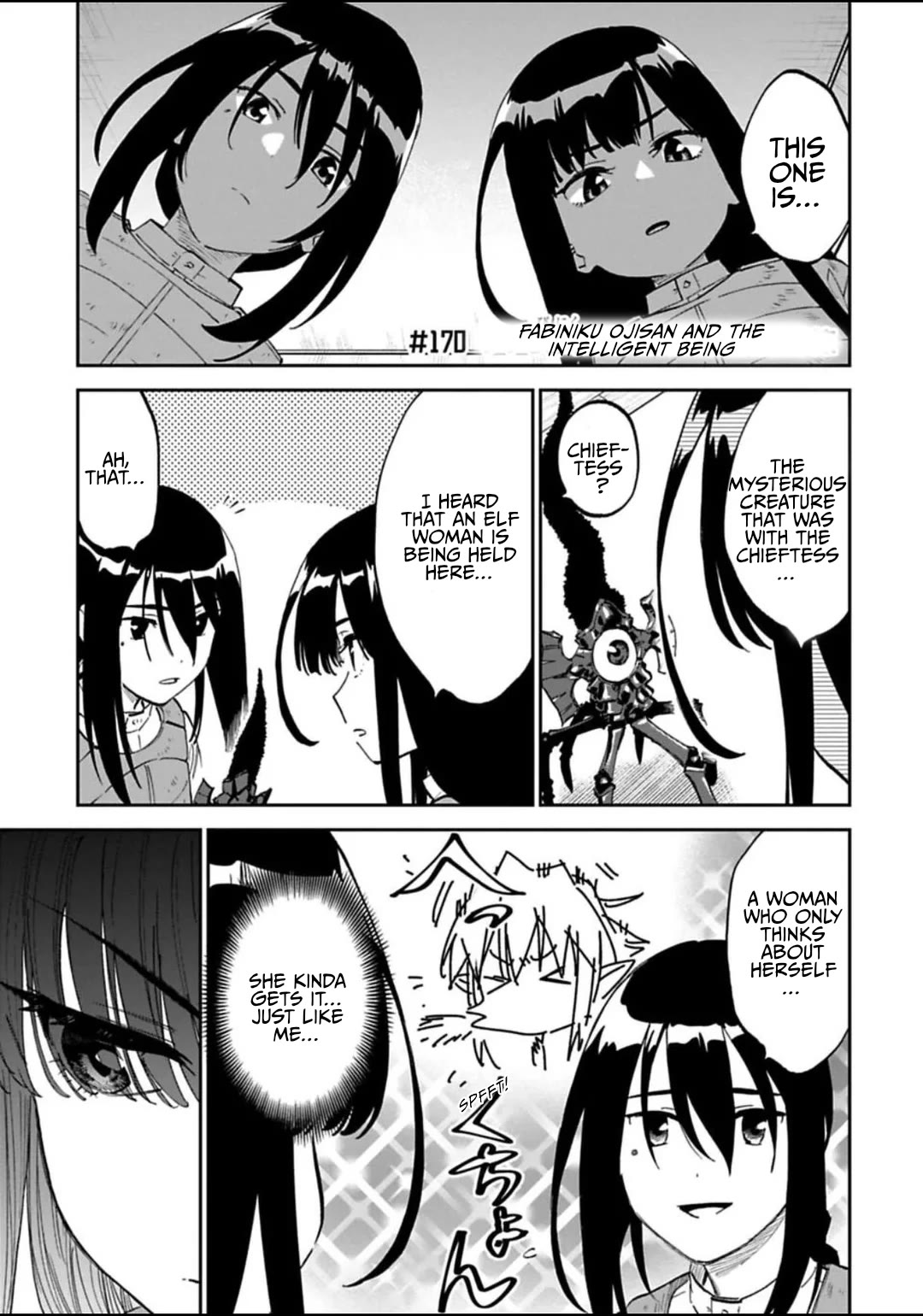 Fantasy Bishoujo Juniku Ojisan to Chapter 170 page 1 - Chapter 170: Fabiniku Ojisan And The Intelligent Being