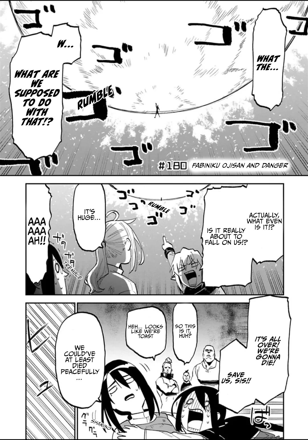 Fantasy Bishoujo Juniku Ojisan to Chapter 180 page 1 - Chapter 180: Fabiniku Ojisan And Danger