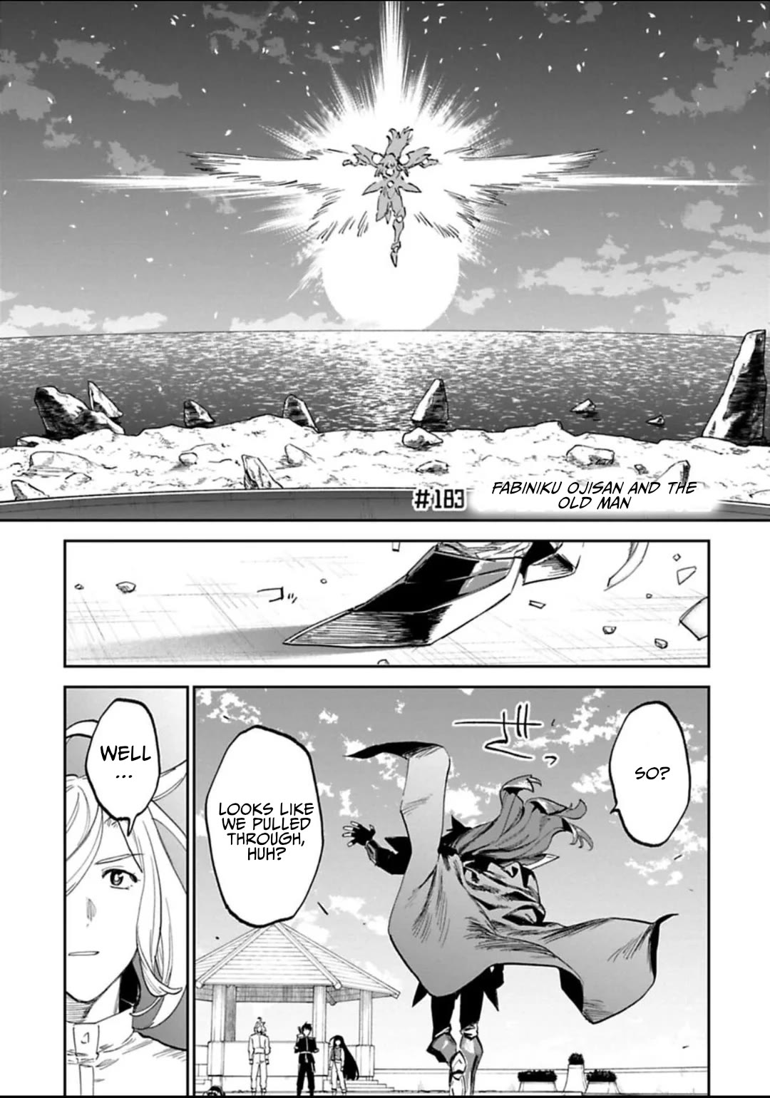 Fantasy Bishoujo Juniku Ojisan to Chapter 183 page 1 - Chapter 183: Fabiniku Ojisan And The Old Man