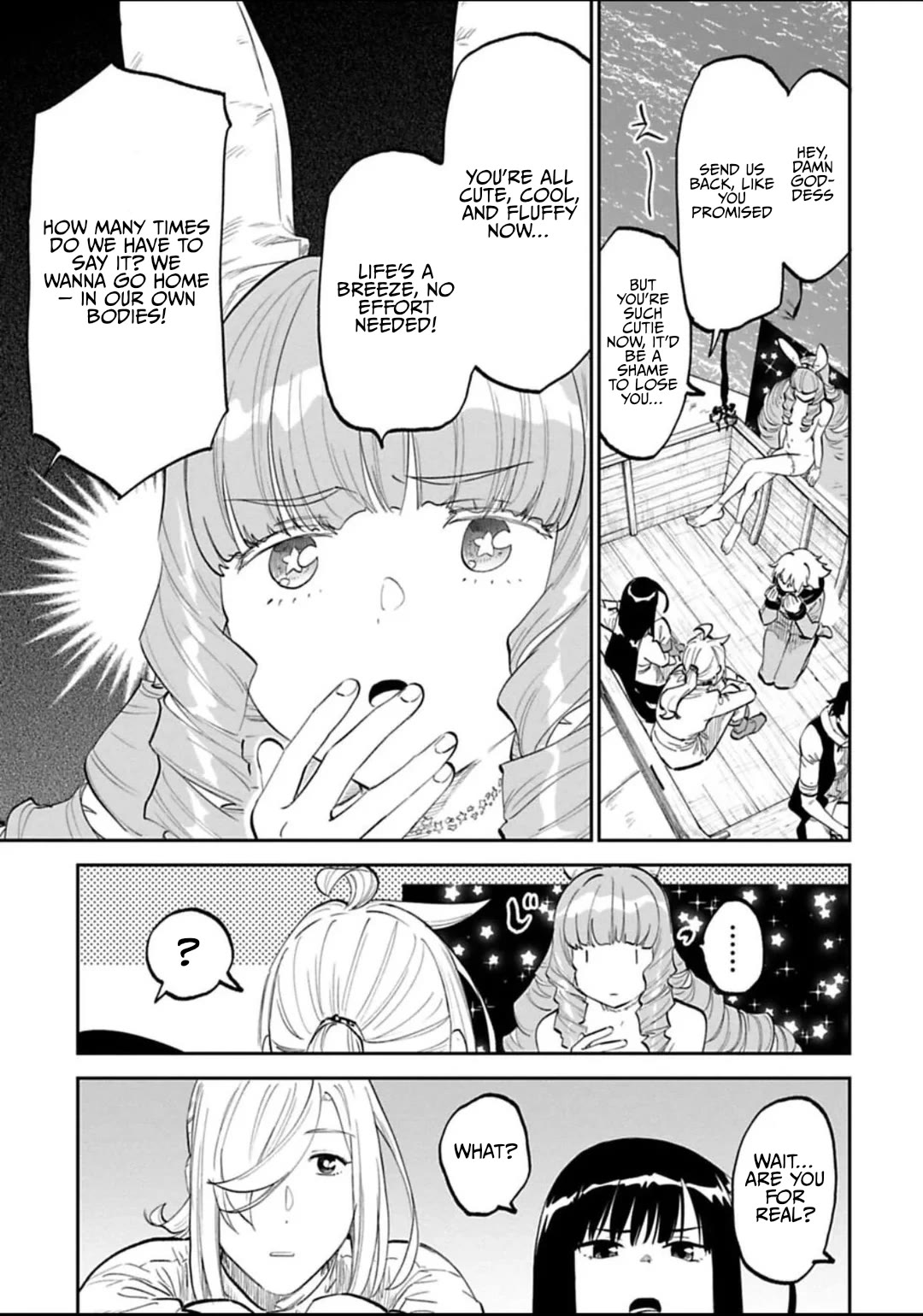 Fantasy Bishoujo Juniku Ojisan to Chapter 185 page 3 - Chapter 185: Fabiniku Ojisan And The Long Hair