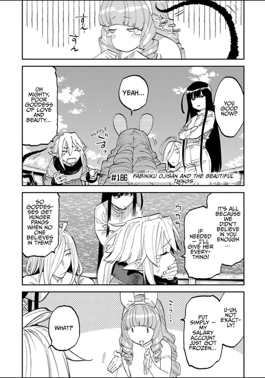 Fantasy Bishoujo Juniku Ojisan to Chapter 186 page 1 - Chapter 186: Fabiniku Ojisan And The Beautiful Things
