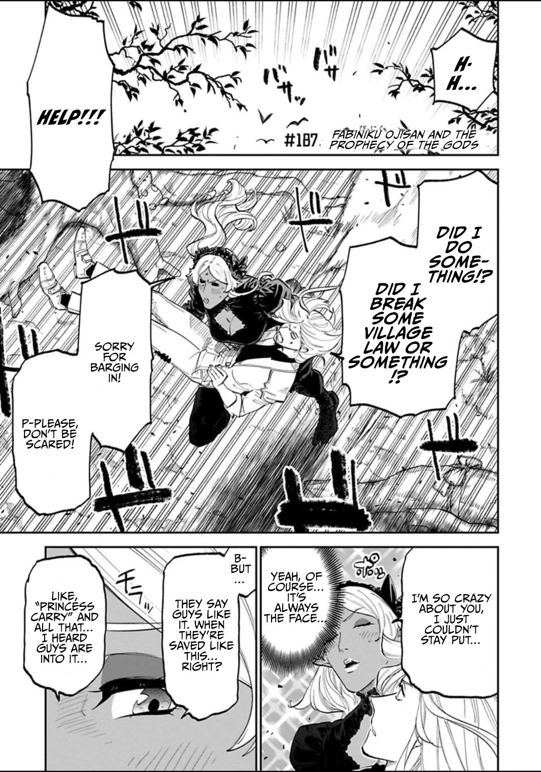 Fantasy Bishoujo Juniku Ojisan to Chapter 187 page 1 - Chapter 187: Fabiniku Ojisan And The Prophecy Of The Gods