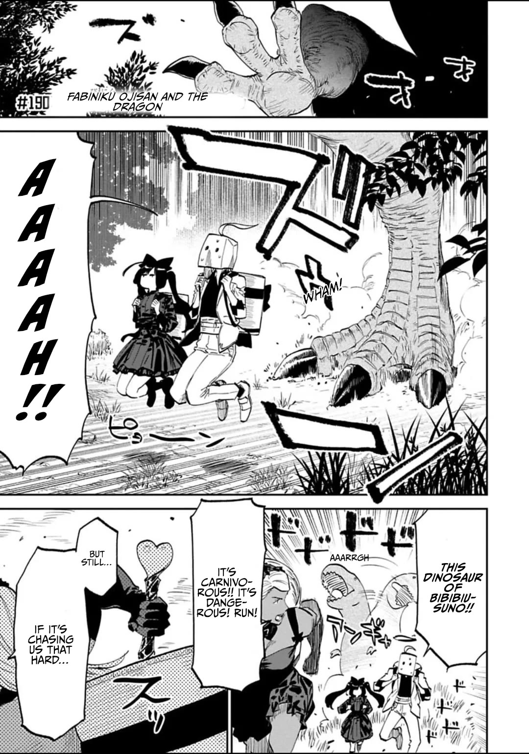Fantasy Bishoujo Juniku Ojisan to Chapter 190 page 1 - Chapter 190: Fabiniku Ojisan And The Dragon