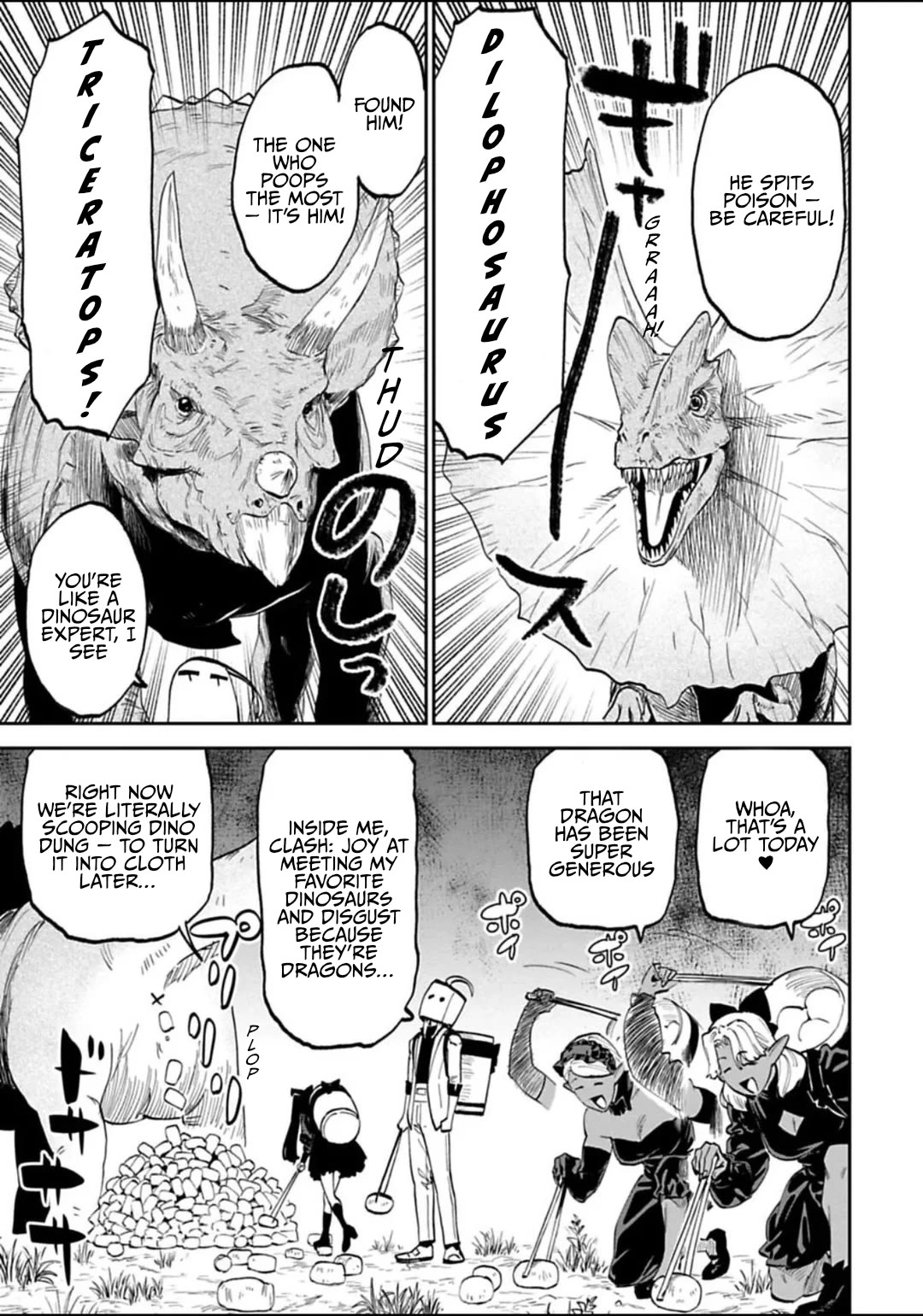 Fantasy Bishoujo Juniku Ojisan to Chapter 190 page 3 - Chapter 190: Fabiniku Ojisan And The Dragon