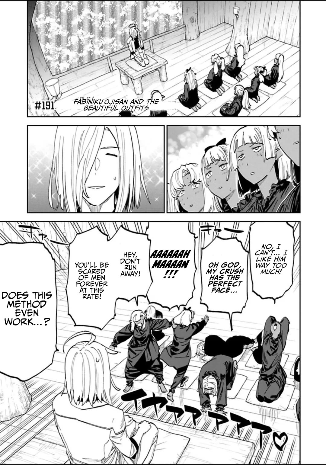 Fantasy Bishoujo Juniku Ojisan to Chapter 191 page 1 - Chapter 191: Fabiniku Ojisan And The Beautiful Outfits