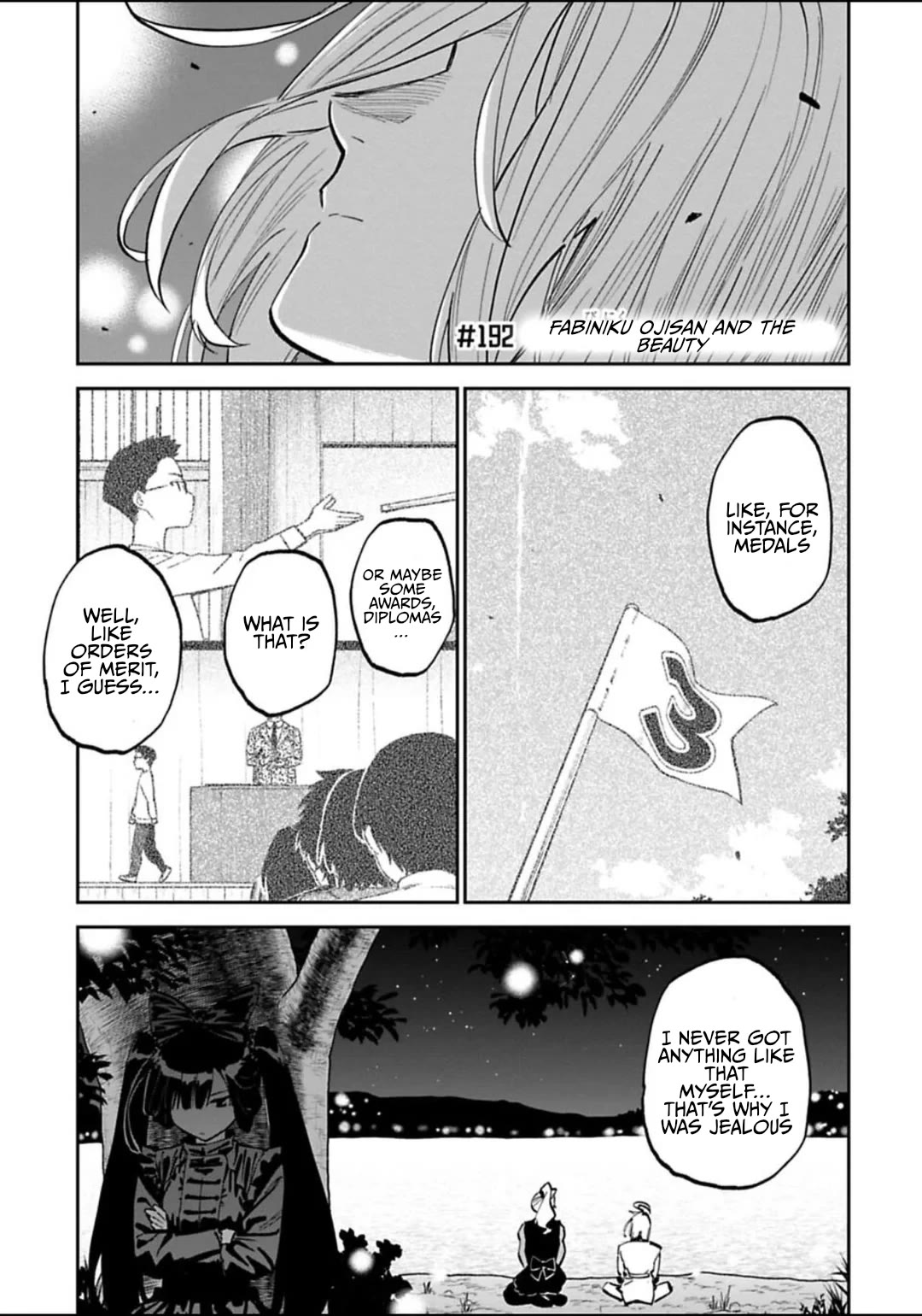 Fantasy Bishoujo Juniku Ojisan to Chapter 192 page 1 - Chapter 192: Fabiniku Ojisan And The Beauty