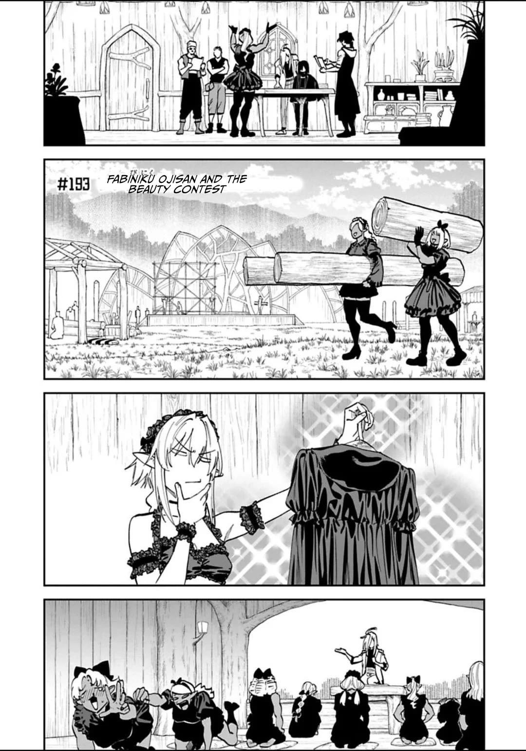 Fantasy Bishoujo Juniku Ojisan to Chapter 193 page 1 - Chapter 193: Fabiniku Ojisan And The Beauty Contest