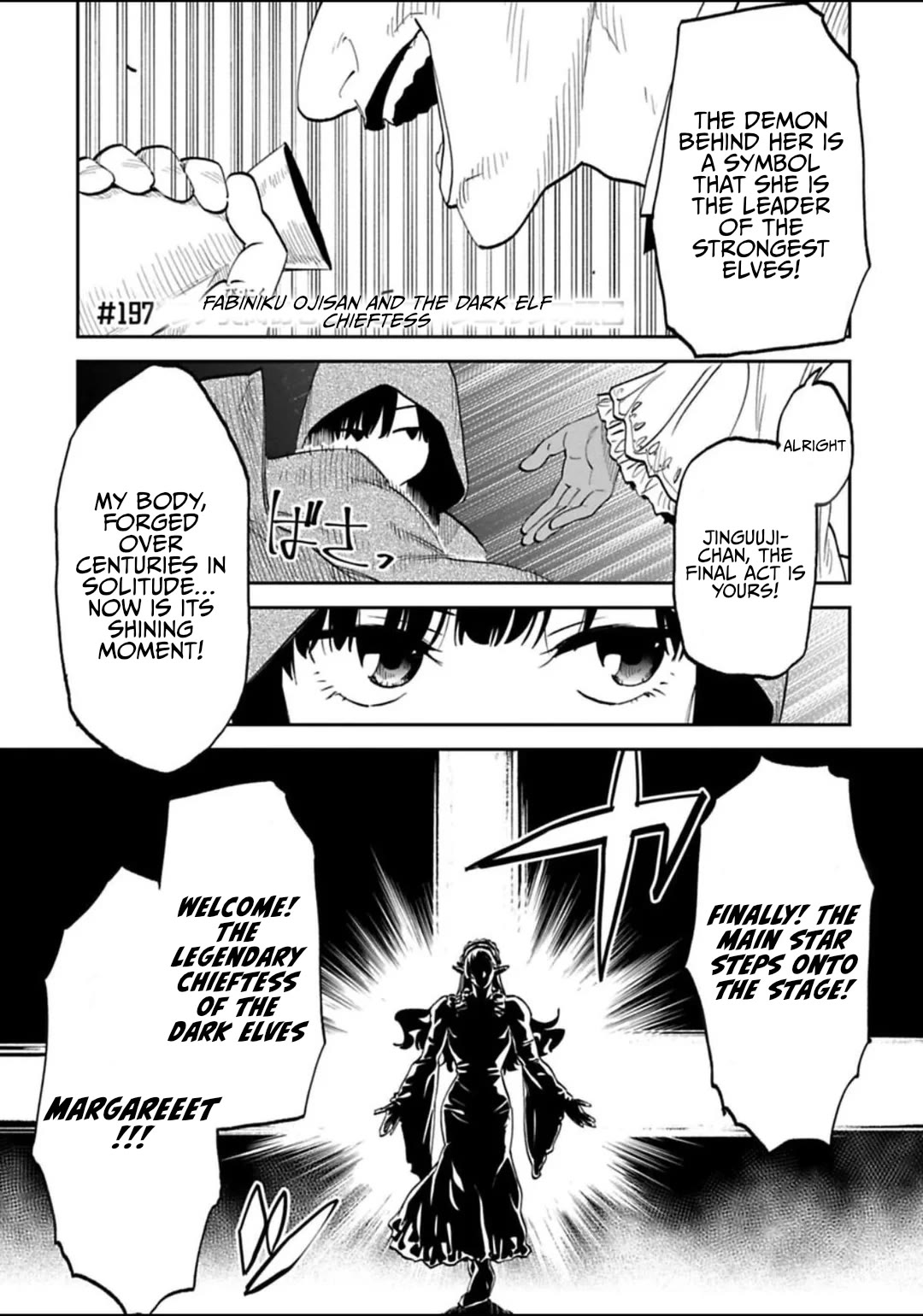 Fantasy Bishoujo Juniku Ojisan to Chapter 197 page 1 - Chapter 197: Fabiniku Ojisan And The Dark Elf Chieftess