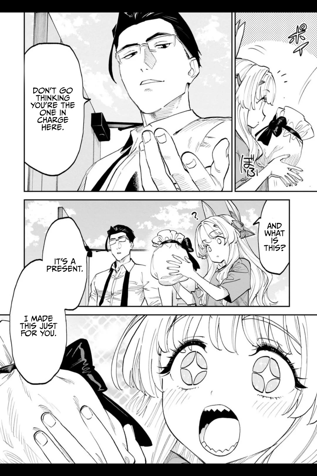 Fantasy Bishoujo Juniku Ojisan to Chapter 205.1 page 2 - Chapter 205.1: Fabiniku Ojisan And The Head Pat