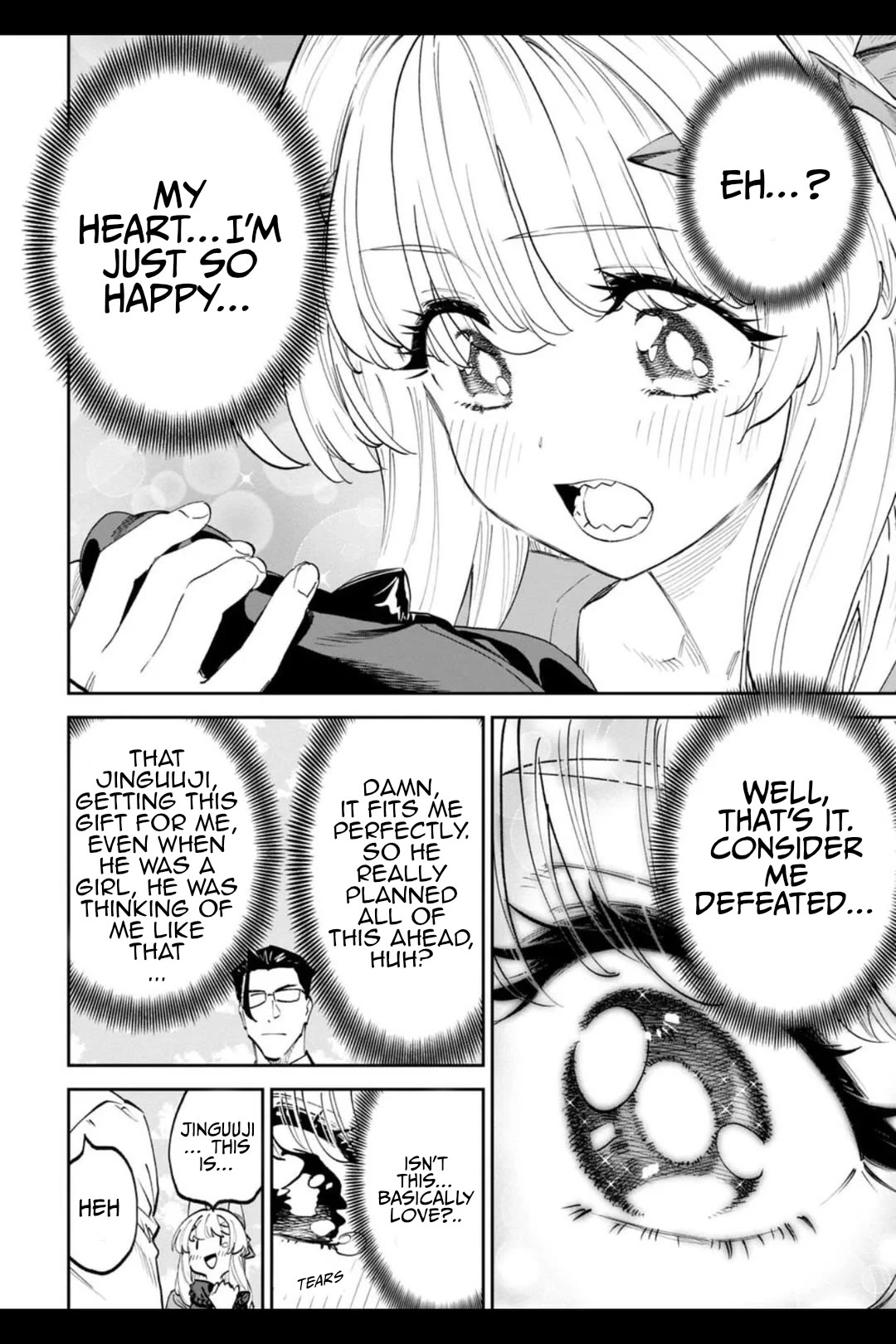 Fantasy Bishoujo Juniku Ojisan to Chapter 205.1 page 4 - Chapter 205.1: Fabiniku Ojisan And The Head Pat