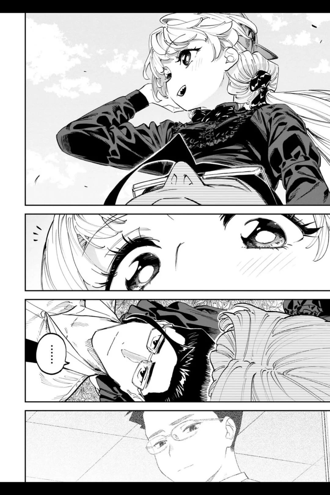 Fantasy Bishoujo Juniku Ojisan to Chapter 205.2 page 6 - Chapter 205.2: Fabiniku Ojisan And The Head Pat 2