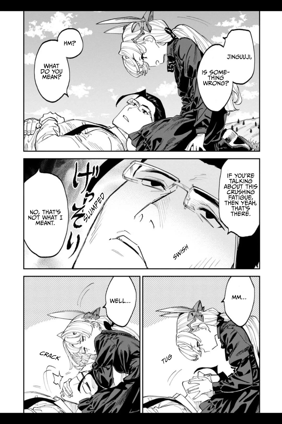 Fantasy Bishoujo Juniku Ojisan to Chapter 205.2 page 7 - Chapter 205.2: Fabiniku Ojisan And The Head Pat 2